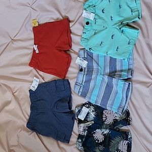 5 Shorts 2T (Children's Place, Cat & Jack, Oshkosh)